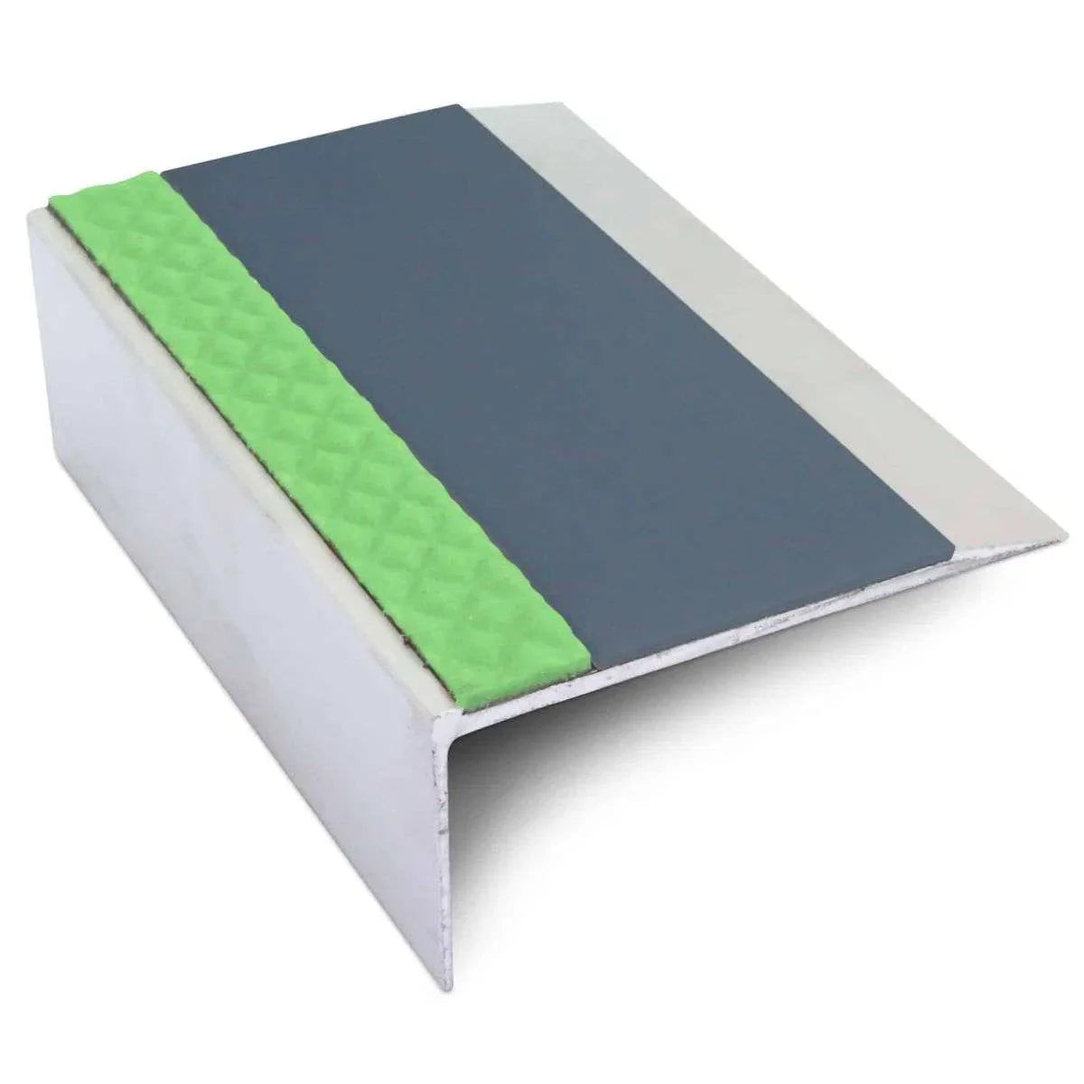 Blue Aluminium Non Slip Stair Nosing - ASL15 - StairNosingUK