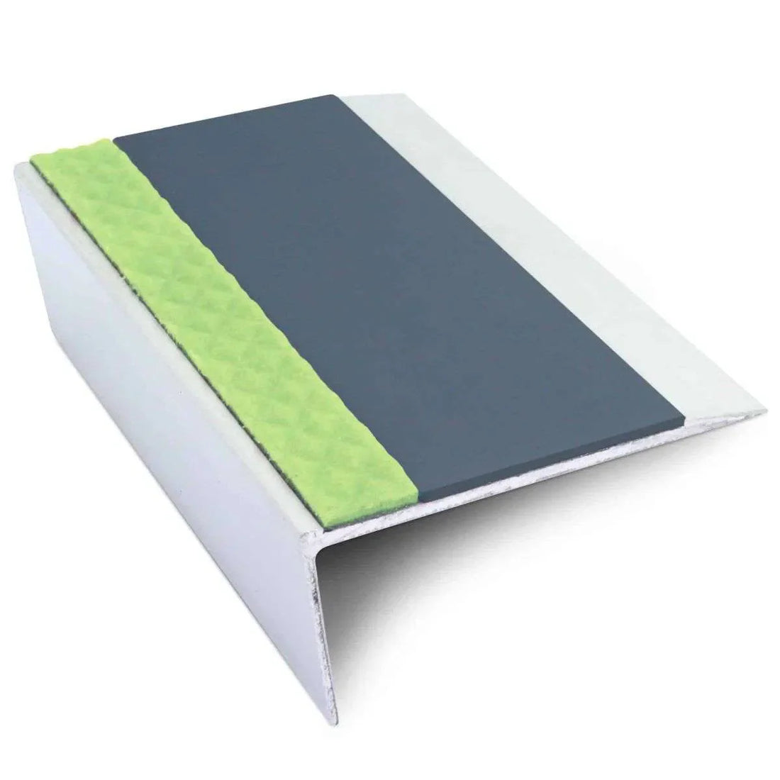Blue Aluminium Non Slip Stair Nosing - ASL16 - StairNosingUK
