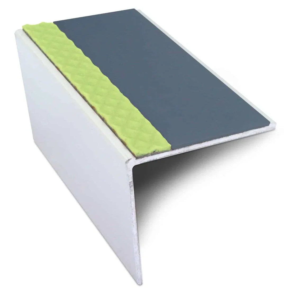 Blue Aluminium Non Slip Stair Nosing - ASL19 - StairNosingUK