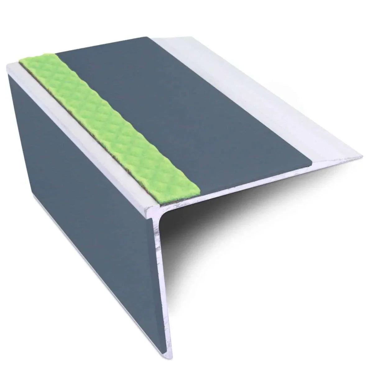 Blue Aluminium Non Slip Stair Nosing - ASL27