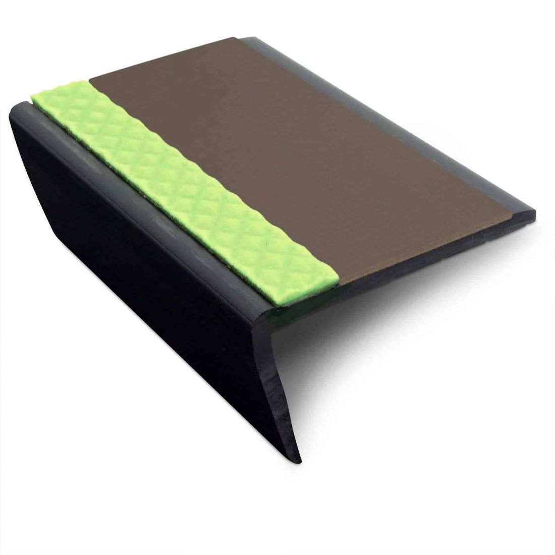 Brown ASR Aluminator® Slimline Non-Slip Stair Nosing - StairNosingUK