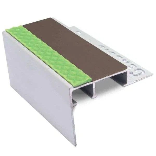 Brown ATC Heavy Duty Slimline Non-Slip Stair Nosing