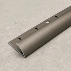 C07 10mm Anodised Aluminium Single Edge Carpet Profile_Champagne Product Image