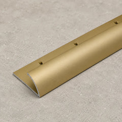 C07 10mm Anodised Aluminium Single Edge Carpet Profile_Gold Product Image