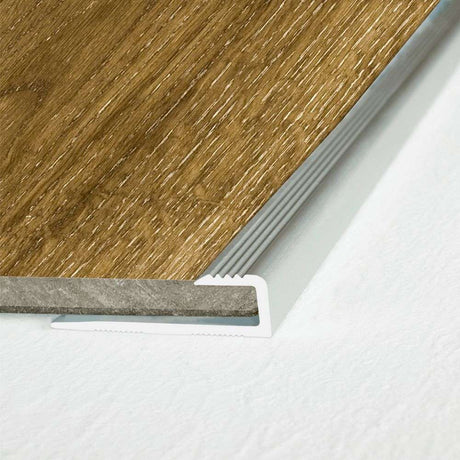 C63 Anodised Aluminium LVT U Edging Profile Threshold