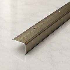 48x34mm Aluminium Stair Nosing – 118cm In Champagne Color