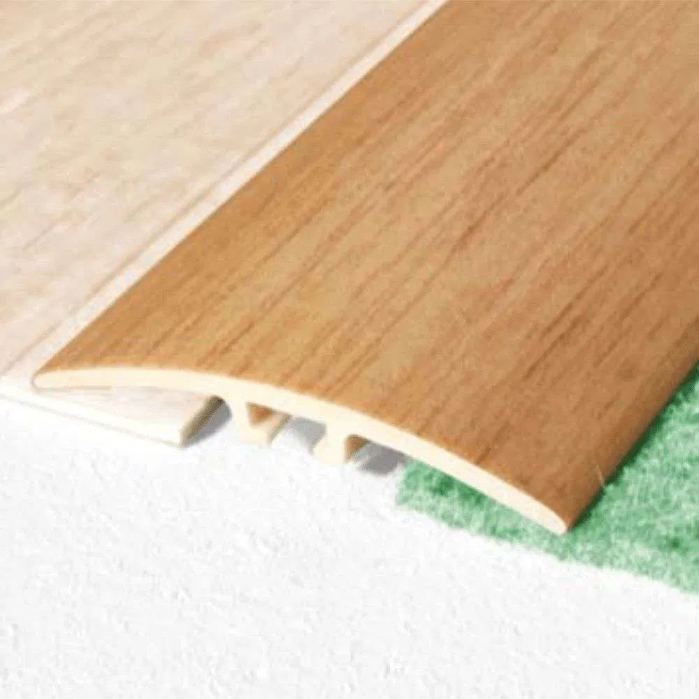 Cherry PVC Wood Effect Door Threshold Strip - E64 (40mm x 1m) - StairNosingUK
