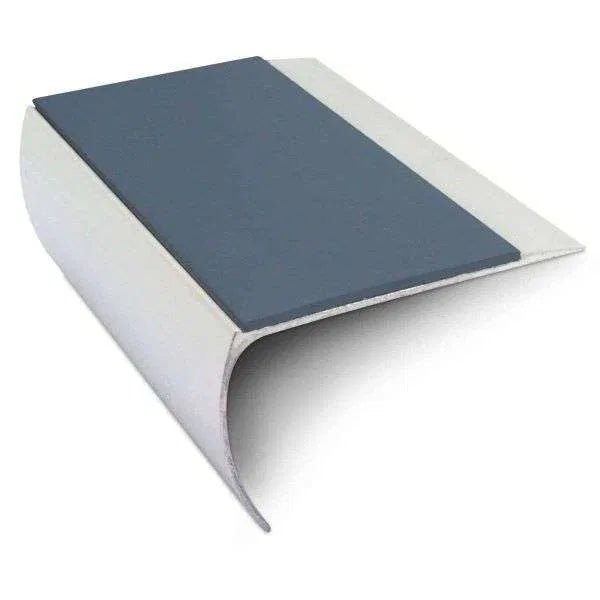 Cobalt Blue Aluminium Non Slip Stair Nosing - NSL25 (69 x 40mm) - StairNosingUK
