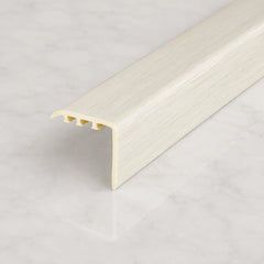 30x30mm Wood Effect uPVC Stair Nosing – 900mm In Country Oak Color