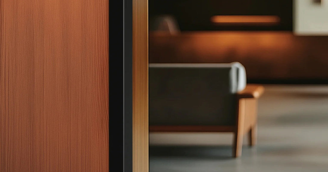 Equal & Unequal Edge Protecto Black PVC Plastic Corner Angle Trim 90°