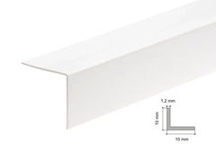 White PVC Corner Trim – 90° Edge Protector (Equal & Unequal)