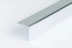 PVC Corner Angle Trim Profiles – 90°, Brushed Gold & Silver, Equal & Unequal