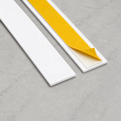 Flat-Bar-Cover-Strip-Self-Adhesive-Trim-White-_Product Image
