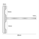 NFA – Formable 2 in 1 reversible formable Aluminium profile 