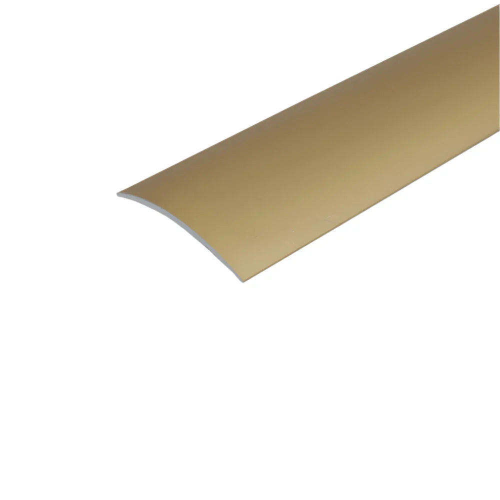 Gold Cayrus A04 49mm Anodised Aluminium Door Threshold - StairNosingUK