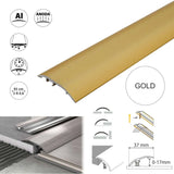 Gold S16 Threshold Cover Strip T bar Adjustable