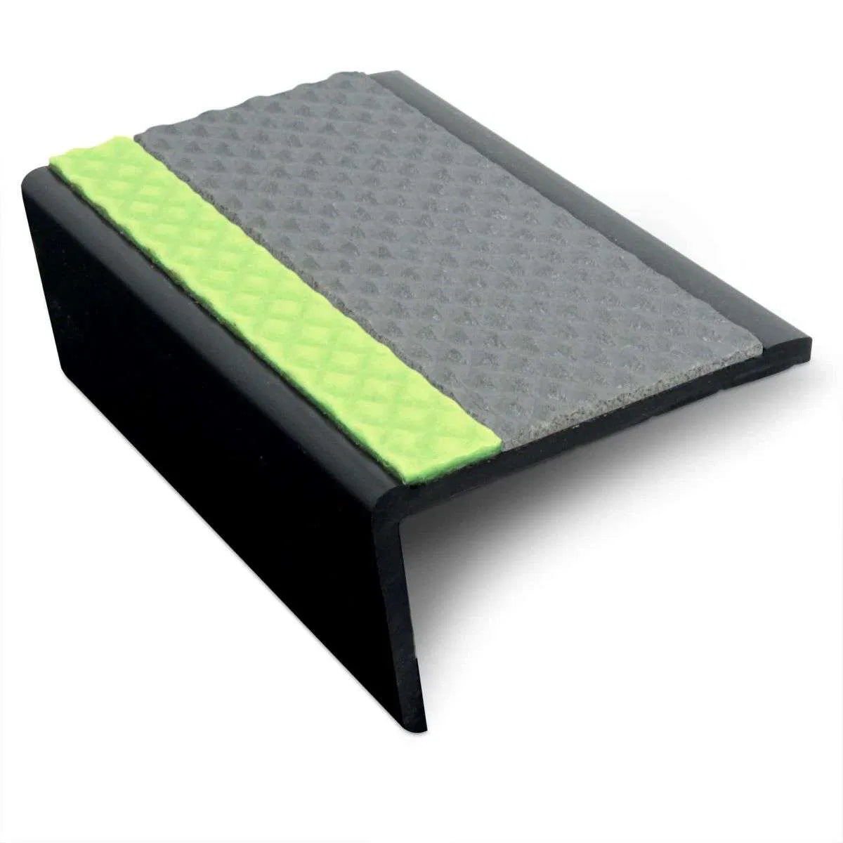 Grey ASR Tredsafe Non-Slip Aluminator Slimline PVC Stair Nosing