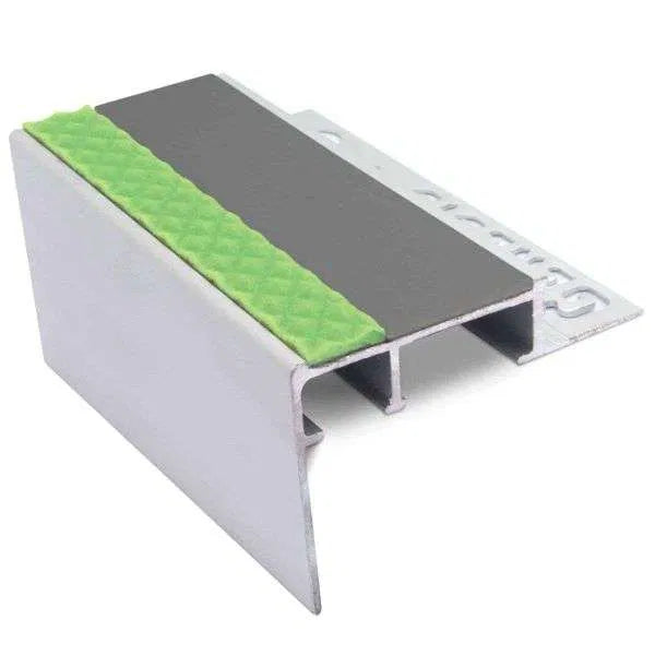 Grey ATC Heavy Duty Slimline Non-Slip Stair Nosing