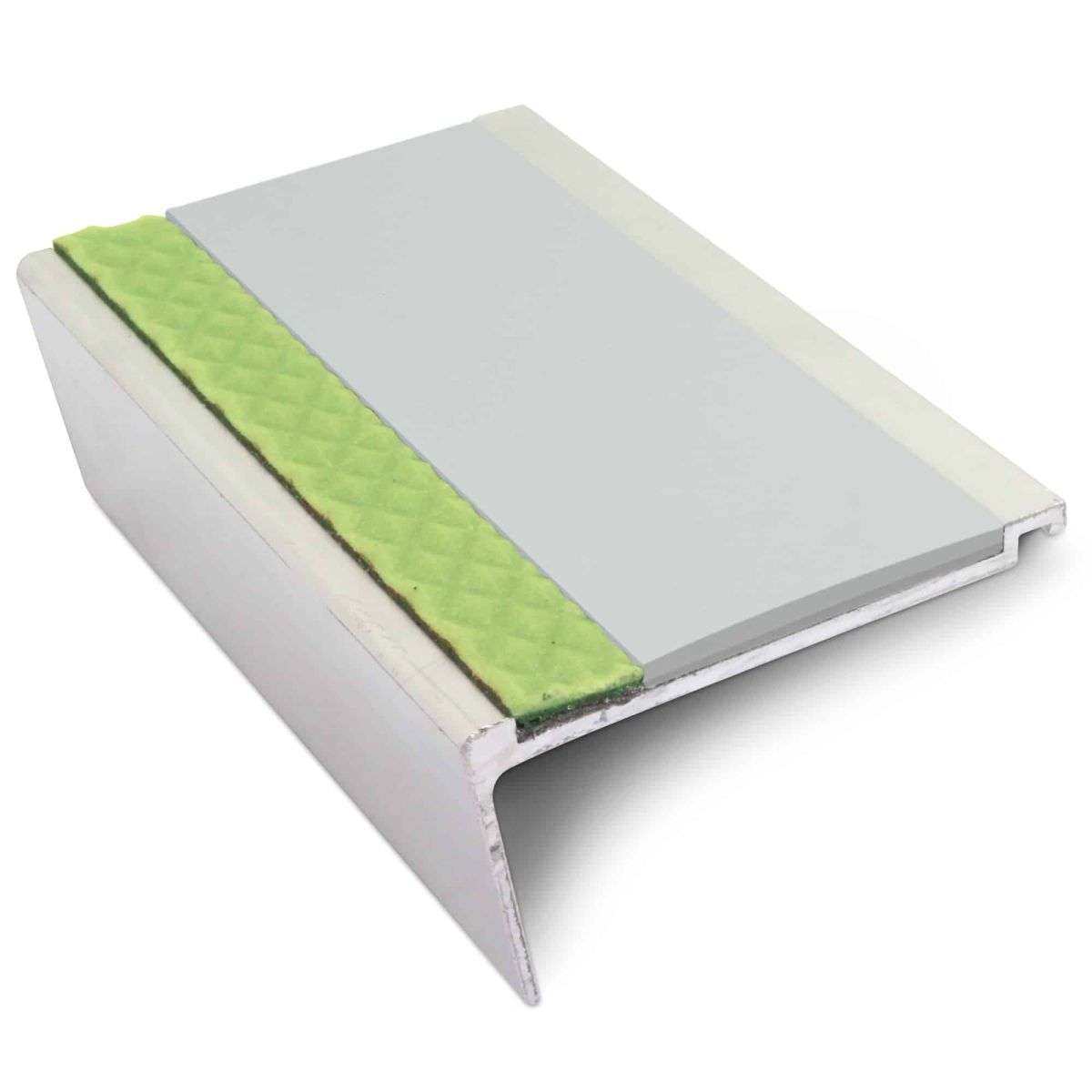 Ice Grey AHD06 Non-Slip Stair Nosing - StairNosingUK