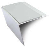 Ice Grey NSL26 DDA Compliant Non-Slip Aluminium Stair Nosing 67x55mm