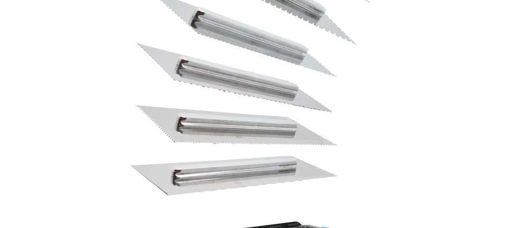 Interchangeable Multi Blade Notched Flooring Trowel