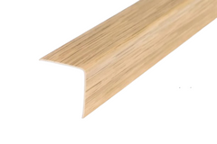 Wood Effect PVC Corner Trim – 90° Edge Protector Moulding