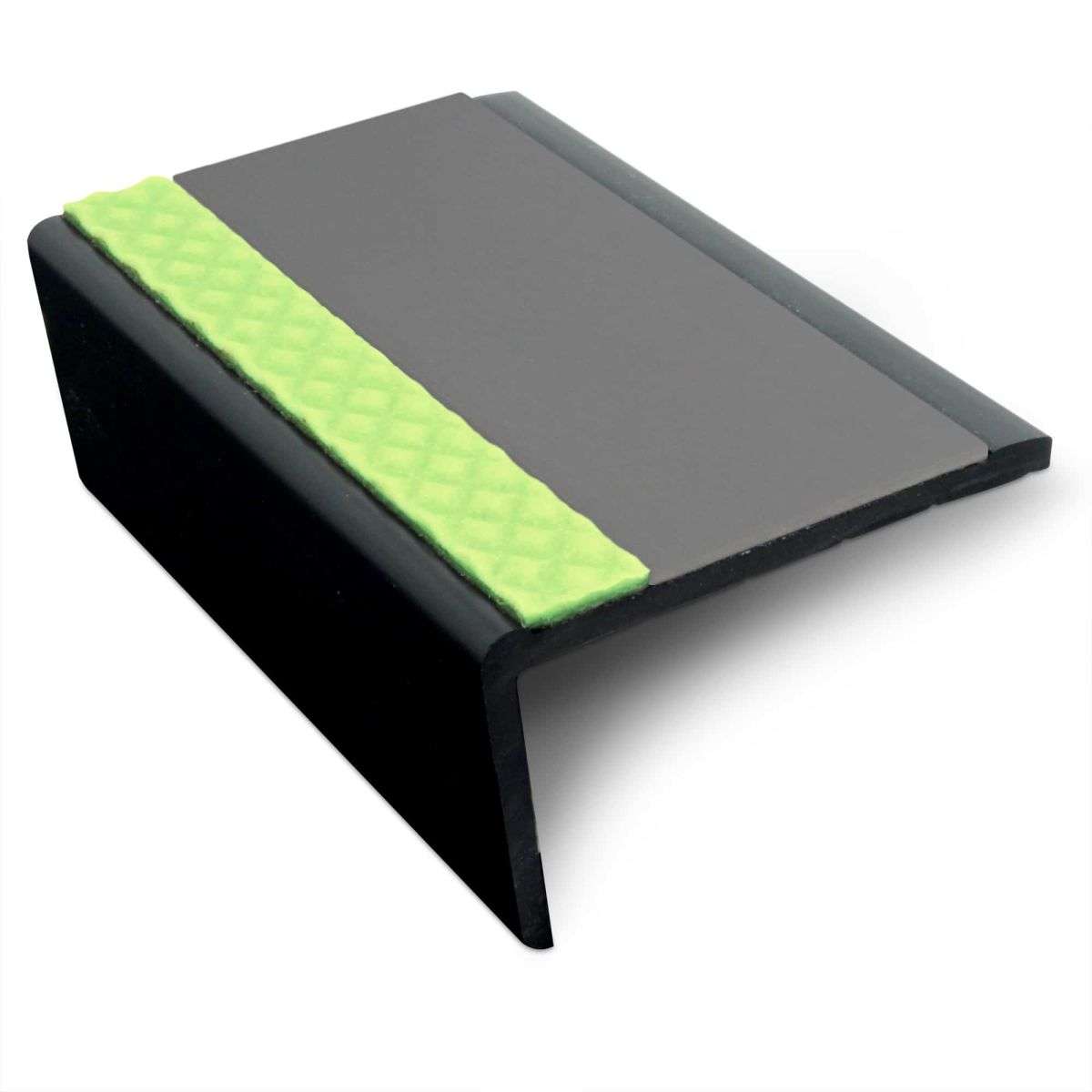 Midnight Grey ASP Aluminator® Slimline Non-Slip Stair Nosing - StairNosingUK