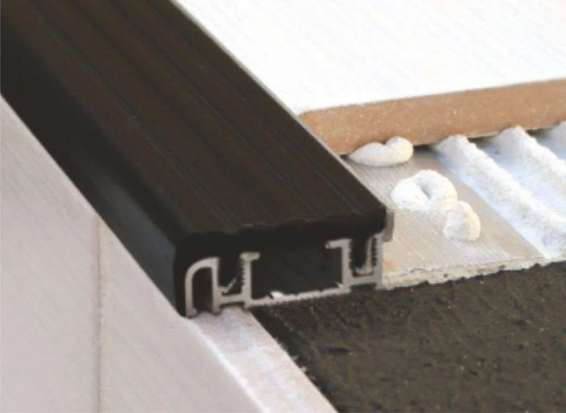 NIB Aluminium Stair Nosing Edge Trim - Stair Nosing