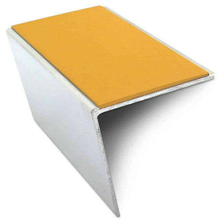 Saffran NSL20 57 DDA Compliant Aluminium Non Slip Stair Nosing Edge Trim With Pvc Insert