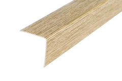 Wood Effect PVC Corner Trim – 90° Edge Protector Moulding