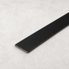 PVC Plastic Flat Bar Black | 1m & 2.5m