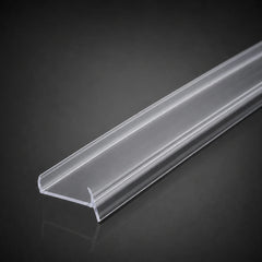 PVC Plinth Sealing Strip 16–18mm Kickboard Trim for MDF Panels 1m & 2.5m Available in Transperent Color