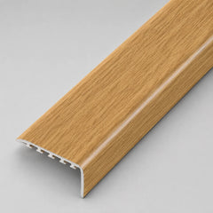 PVC Wood Effect Stair Nosing_Durable Edge Trim_Product Oak 2E Image