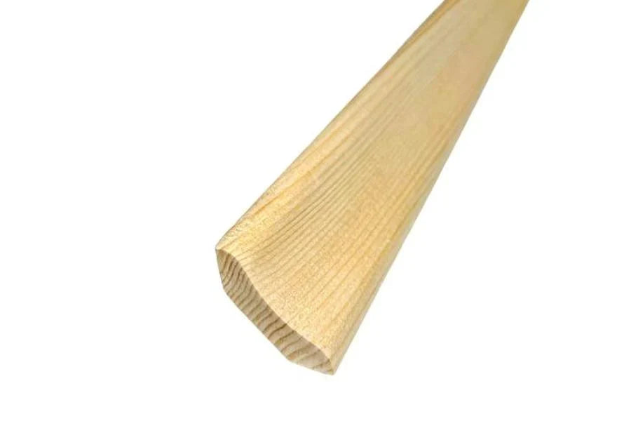 Pine Wood Smooth & Grooved Trim Moulding Strip Scotia Beading