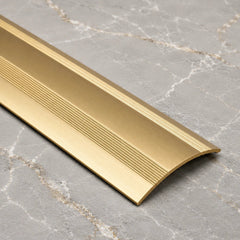 Self-Adhesive Aluminium Ramp Threshold Strip 41mm in Gold Color