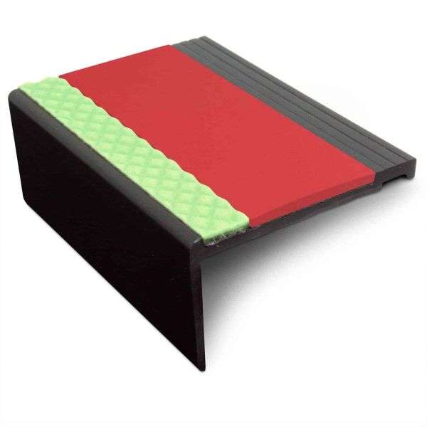 Red AHP Aluminator® Heavy Duty Non-Slip Stair Nosing - StairNosingUK