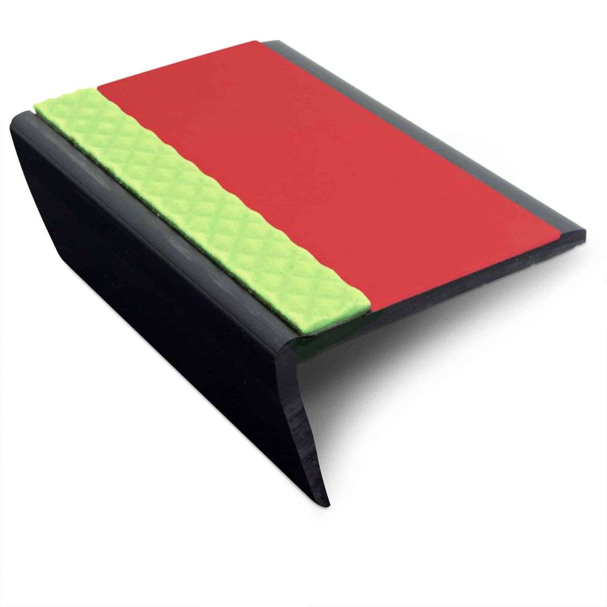 Red ASR Aluminator® Slimline Non-Slip Stair Nosing - StairNosingUK