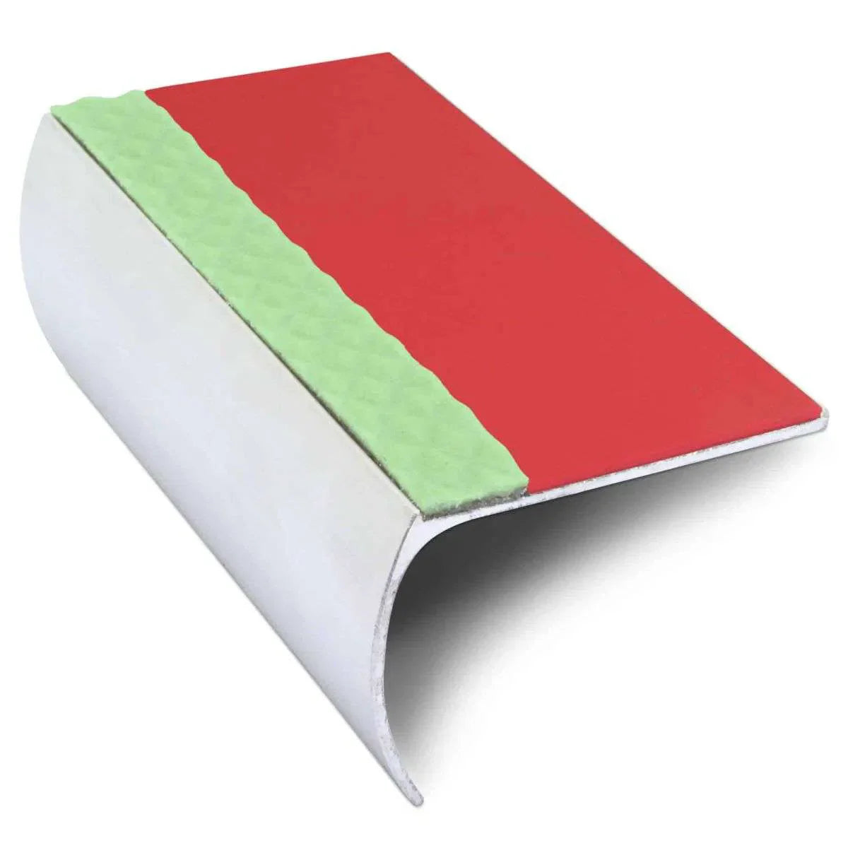 Red Aluminium Non Slip Stair Nosing - ASL03 - StairNosingUK