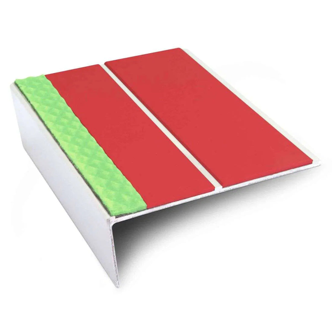 Red Aluminium Non Slip Stair Nosing - ASL10 - StairNosingUK