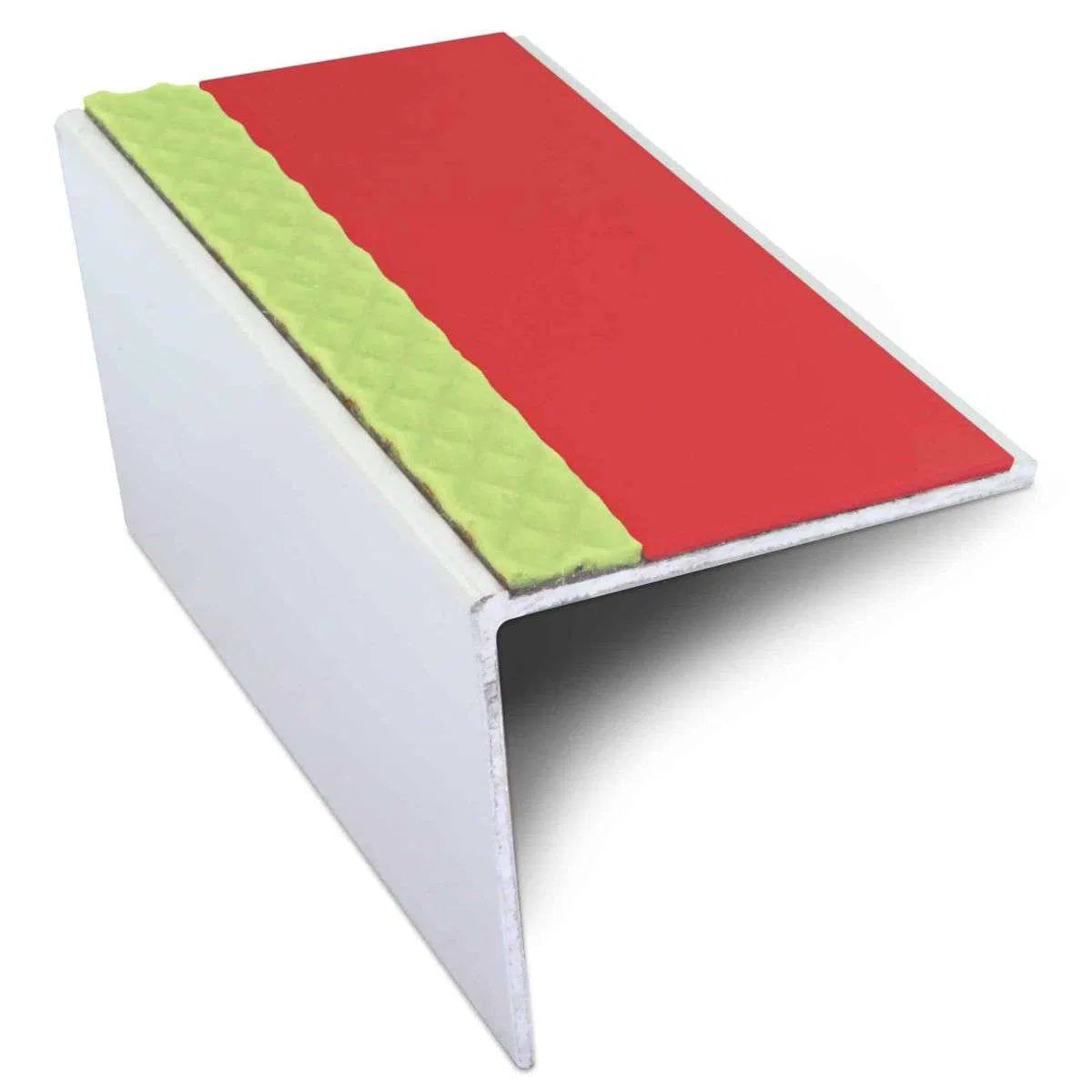 Red Aluminium Non Slip Stair Nosing - ASL20 - StairNosingUK