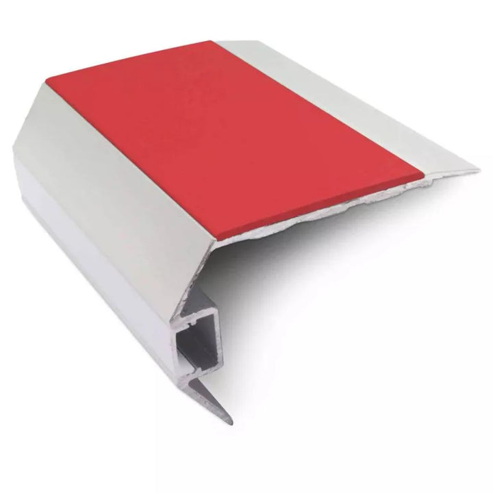 Red Vision Light Out Non Slip Stair Nosing - NSLR50 - StairNosingUK