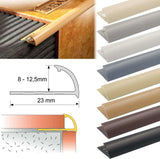 Round Edge PVC Tile Trims Quadrant Tile 8,10,12.5mm