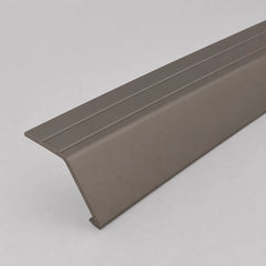 41mm Self-Adhesive Aluminium Door Threshold Ramp Profile in Champagne Color