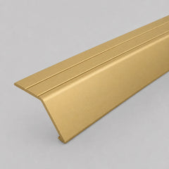 41mm Self-Adhesive Aluminium Door Threshold Ramp Profile in Gold Color