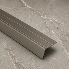 31mm Aluminium Self-Adhesive Door Ramp Profile in Champagne Color