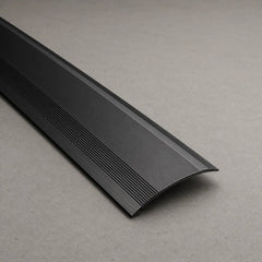 61mm Self-Adhesive Aluminium Threshold Ramp Profile in Black Color