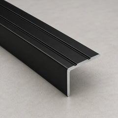 Self‑Adhesive Stair Nosing Black