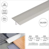 Aluminium Threshold Trim T Bar Transition Strip For Tiles