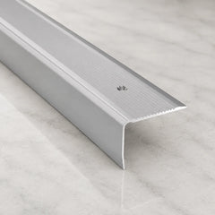 40x30mm Anodised Aluminium Stair Nosing In Silver Color