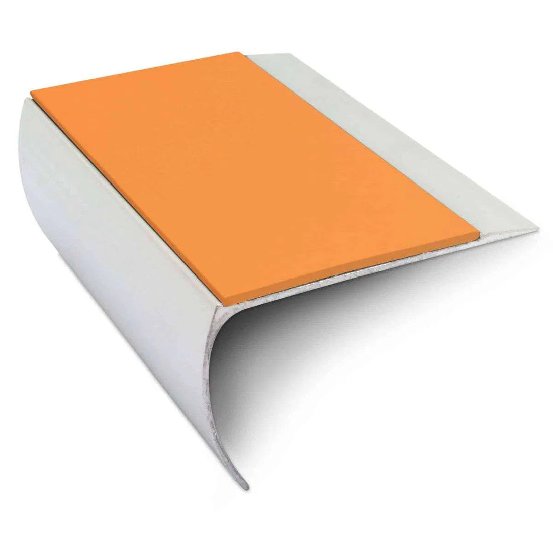 Tangerine Aluminium Non Slip Stair Nosing - NSL25 (69 x 40mm) - StairNosingUK